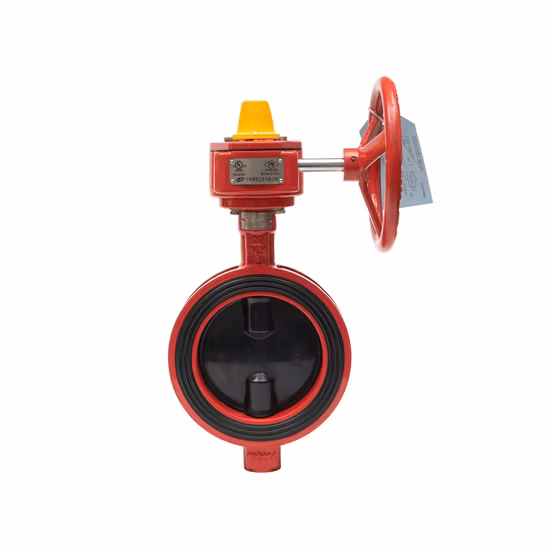 Grooved/Wafer Ends Butterfly Valve FM UL Approved