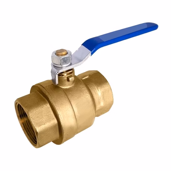 1 Inch PTFE Seal DN25 Female Full Bore Forged Cw617n Brass Water Ball Valve