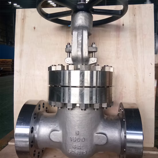 API 600/ASME B16.34 A216 Wcb CF8 CF8m Lcb Lcc Gate Valve