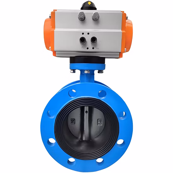 Aeration Butterfly Valve with Pneumatic Actuator